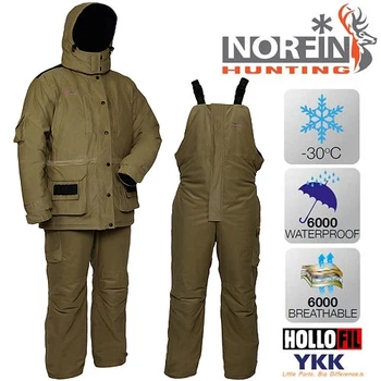 Костюм зимний Norfin Hunting WILD GREEN 06 XXXL не шуршащий хаки