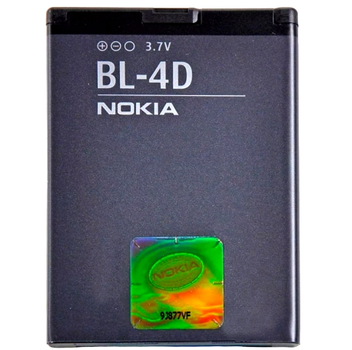 Акумулятор Purlov 1200 мАч 3,7V для Nokia N8 BL-4D замена оригинальной батареи