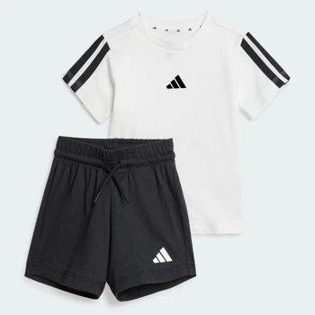 Дитячий комплект: футболка та шорти Essentials Kids adidas JD8164 (62) білий (4067901499087)