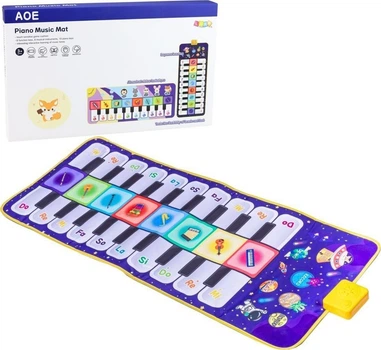 Музичний килимок LeanToys піаніно Космос 09735 (5905991097358)