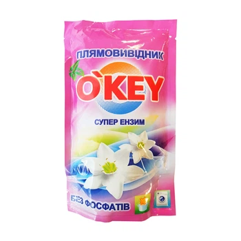 Плямовивідник кисневий O'key з ензимами 200 г