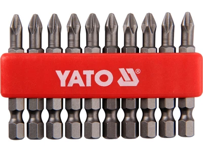Біти YATO Phillips PH2 x 50 мм HEX 1/4" 10 шт YT-0478