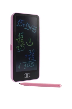 Пенал школьный пластиковый с LCD экраном, 1 отделение цвет розовый MAXI ЦБ-00298221