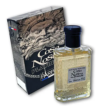 Туалетная вода мужская PE:PARIS ELYSEES INTENSE COSA NOSTRA PLATINUM de France EDT 100 мл