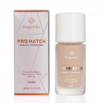 Тональна основа MATCH Foundation Bogenia BG609 №003 Бежевий, 35 мл