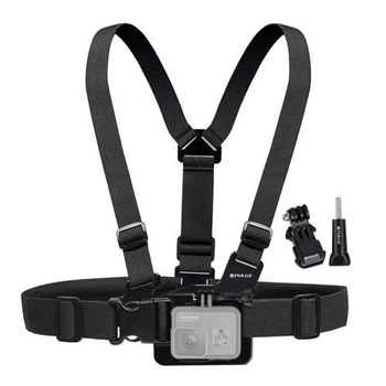 Нагрудне кріплення Puluz PU26 з J-подібним гачком для екшн камер GoPro, Insta360, DJI