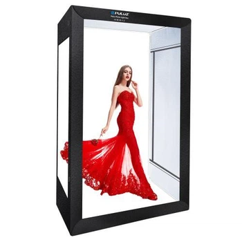 Професійний фотобокс з LED підсвічуванням Puluz PU5210EU 200x120x80см 240Вт LED фотостудія для зйомки моделей, одягу