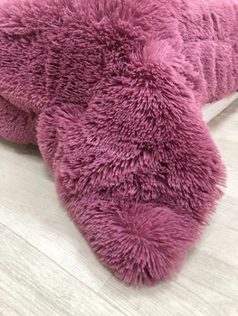 Ковдра всесезонна Grass Ведмідь плюшеве хутро з коротким ворсом 200x230 см рожевий (tra2)