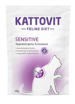 Сухой корм Kattovit Veterinary Sensitive для котов с пищевой непереносимостью 400 г