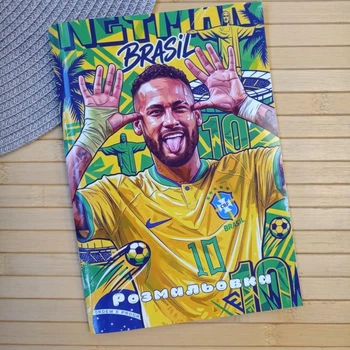 Раскраска Неймар Neymar А5 (31093)