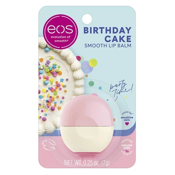 Пом'якшувальний бальзам для губ Eos Natural Shea Lip Balm Birthday Cake, 7g