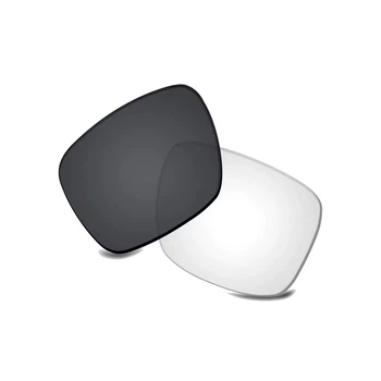 Змінні лінзи для розумних окулярів Ray-Ban Meta Wayfarer RW4006 50мм фотохромні, прозорий у темно-сірий
