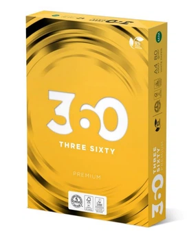Офисная бумага 360 PREMIUM 80 г/м2, A4, 500 л, класc B