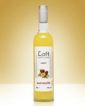 Сироп Маракуйя Loft 0,7 л для коктейлів та напоїв