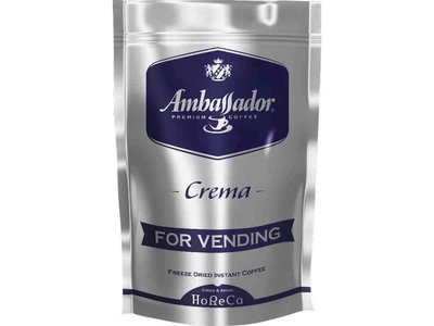 Кава розчинна AMBASSADOR 500г CREMA пекет