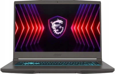 Ноутбук MSI Thin 15 (B13UC-3423XPL), Intel Core i5-13420H / 15.6" / 144 Гц / RAM 32 ГБ DDR4 / SSD 512 ГБ / Intel UHD Graphics + RTX 3050 / Без ОС / Чорний