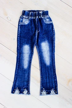 Джинси для дівчинки NoBrand 170 Синій (p-6042-35978)
