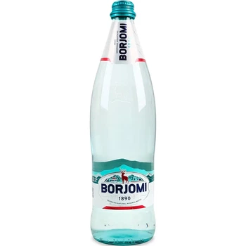 Вода мінеральна Borjomi лікувально-столова сильногазована скло 0.5 л (4860019001346)