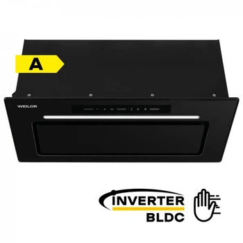 Вытяжка weilor lumina wbg 69 black matte silence
