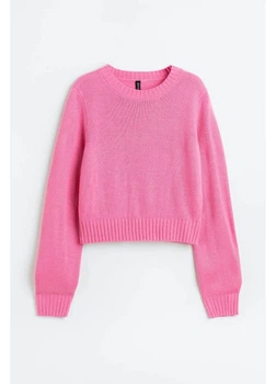 Джемпер женский H&M 271082837 S Розовый (2727000126391)