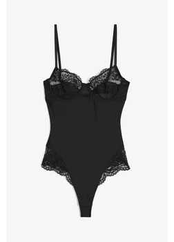Боди-белье женское H&M 271201618 42 Черное (2727000141899)