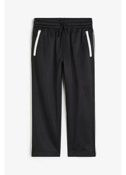 Детские спортивные штаны для мальчика H&M 271137123 104 см Черный/Белый (2727000123611)