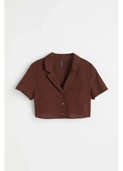 Топ жіночий H&M 270968987 40 Коричневий (2727000125714)