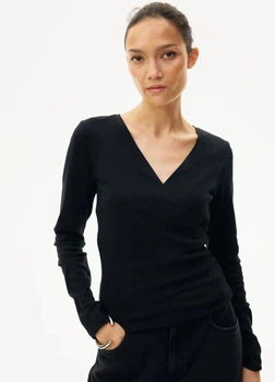 Пуловер женский H&M 271237212 M Черный (2727000107932)