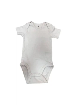 Дитяче боді-футболка для новонароджених хлопчиків H&M 270900673_body 68 см Світло-сіре (2727000116200)