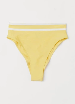 Нижня частина купальника жіноча H&M 270823168 40 Жовтий/Білий (2727000134822)