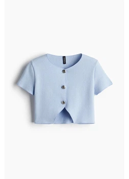 Кардиган женский H&M 271276112 L Голубой (2727000143930)