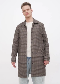 Тренч чоловічий H&M 270902841 50 Бежевий (2727000133153)