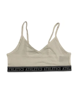 Підлітковий топ для дівчинки H&M 271240039 146 см Білий/Чорний (2727000113360)