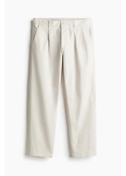 Брюки женские H&M 271210038 38 Кремовые (2727000122010)