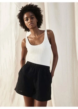 Шорты женские H&M 271215550 XL Черные (2727000127657)