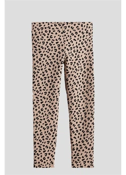 Дитячі теплі лосини для дівчинки H&M 271193337_brownleo 98 см Коричневий/Леопардовий (2727000109325)