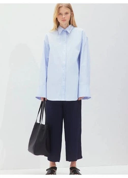 Брюки женские H&M 271222450 XS Темно-синие (2727000110093)