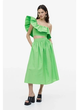Топ жіночий H&M 271162514 40 Салатовий (2727000130589)