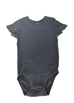 Детское боди для девочки H&M 271147423_grey 104 см Темно-серое (2727000112103)