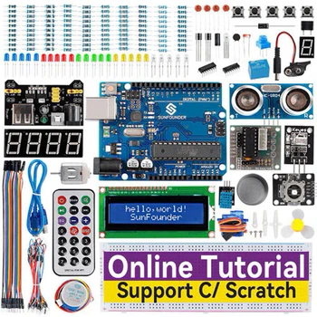 Стартовый набор SunFounder Starter Kit для Arduino Uno (уровень для начинающих) - 413948