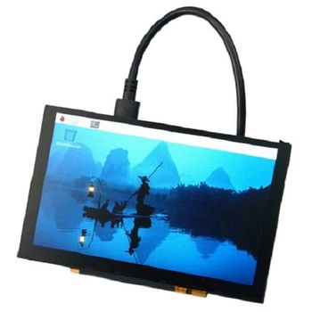 5.0" сенсорний IPS дисплей 800x480 для Raspberry Pi 5/4/3 ламінований - 748153