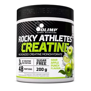 Креатин Olimp Sport Nutrition Rocky Athletes Creatine, 200 грамм - Кислое яблоко
