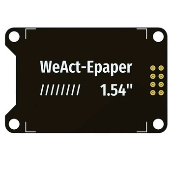 Дисплей чернильный 1.54" WeAct Studio E-Paper, чёрный/белый - 749414