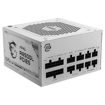 Блок живлення для корпусів MSI MAG A850GL PCIE5, Білий - 406465