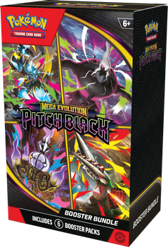 Набір карток Pokemon TCG: Mega Evolution - Pitch Black - Booster Bundle (196214142671)