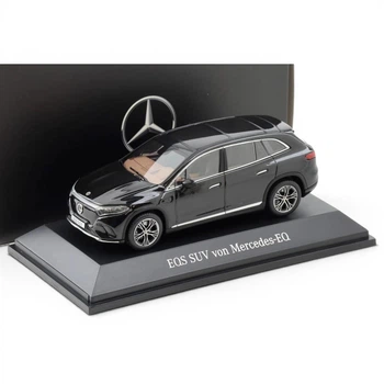 Модель автомобиля Mercedes-Benz EQS SUV (X296) Black, Scale 1:43