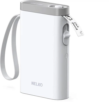 Принтер для этикеток Nelko P21 Bluetooth термопринтер 203 dpi до 14 × 75 мм