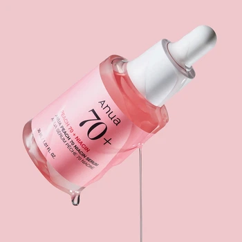Сироватка ANUA Peach 70 Niacin Serum 70% 30 мл — освітлююча та зволожуюча для обличчя