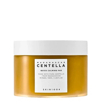 Тонер-педи SKIN1004 Madagascar Centella Quick Calming Pad 70 pads (130 ml) — заспокоєння, зволоження та відновлення шкіри