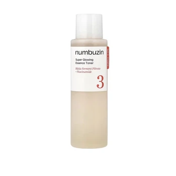 Тонер-есенція для сяйва шкіри NUMBUZIN No.3 Super Glowing Essence Toner 200 мл з ферментами та ніацинамідом